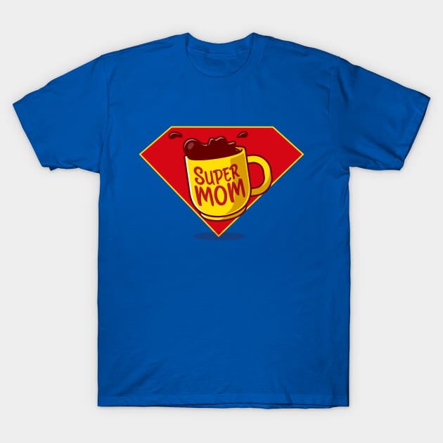 Super MOM T-Shirt by LuksTEES